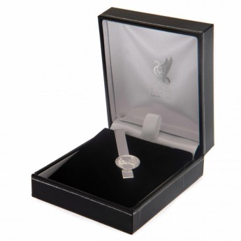 Liverpool FC клипс за вратовръзка Champions Of Europe Silver Plated Tie Slide