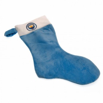 Manchester City коледен чорап Supersoft Christmas Stocking