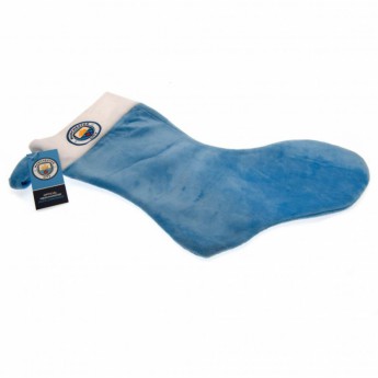 Manchester City коледен чорап Supersoft Christmas Stocking