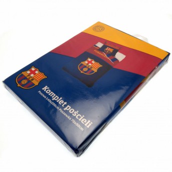 FC Barcelona спално бельо за единично легло Single Duvet Set LC