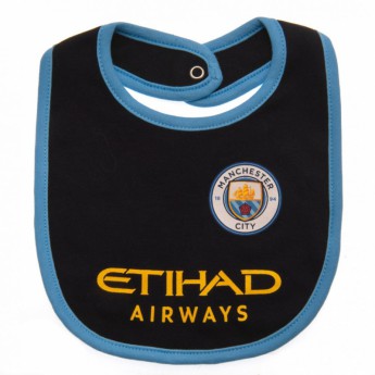 Manchester City детски лигавник 2 Pack Bibs PL
