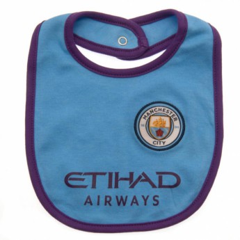 Manchester City детски лигавник 2 Pack Bibs PL