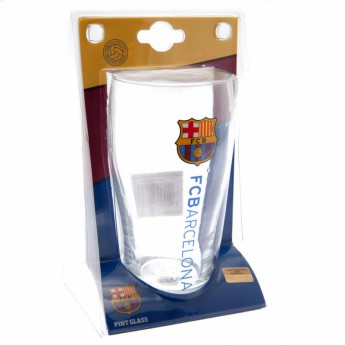 FC Barcelona стъклена чаша Tulip Pint Glass