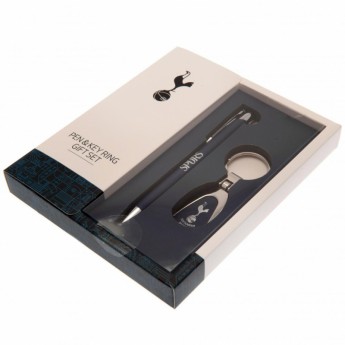 Tottenham Hotspur химикал и ключодържател executive set blue