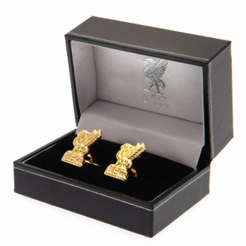 Liverpool FC копчета за ръкавели Gold Plated Cufflinks LB