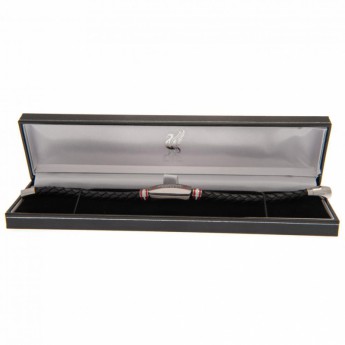 Liverpool FC кожена гривна Champions Of Europe Leather Bracelet