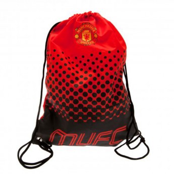 Manchester United чанта за фитнес red and black