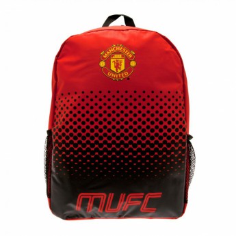 Manchester United раница Backpack red and black