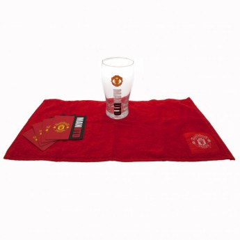 Manchester United комплект за бар Mini Bar Set