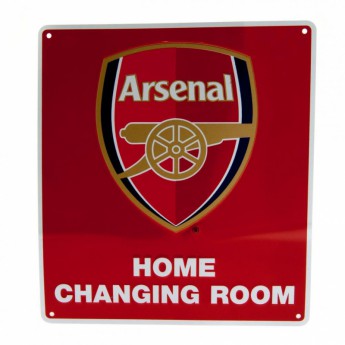 Arsenal FC табела за стена red home changing room