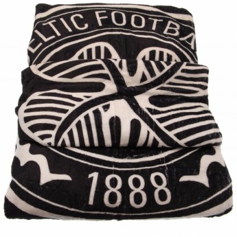 Celtic FC поларено одеяло Sherpa Blanket