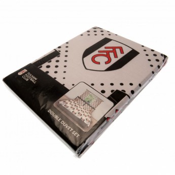 Fulham FC спално бельо за спалня Double Duvet Set