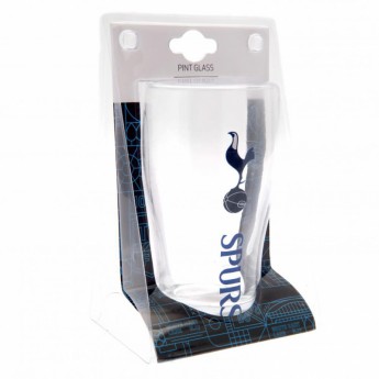 Tottenham Hotspur стъклена чаша Tulip Pint Glass