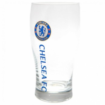 Chelsea FC стъклена чаша Tulip Pint Glass