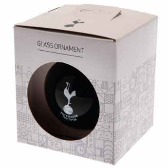 Tottenham Hotspur топки за коледна елха Glass Bauble