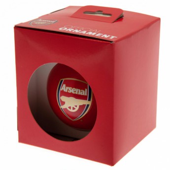 Arsenal FC топки за коледна елха Glass Bauble