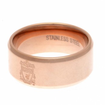 Liverpool FC пръстен Rose Gold Plated Ring Large