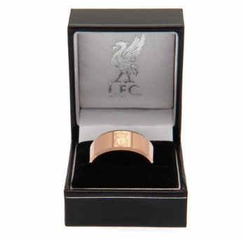 Liverpool FC пръстен Rose Gold Plated Ring Medium