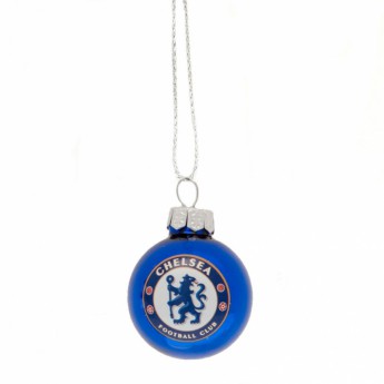Chelsea FC топки за коледна елха 10pk Mini Baubles