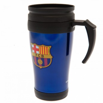 FC Barcelona чаша за пътуване Handled Travel Mug BL