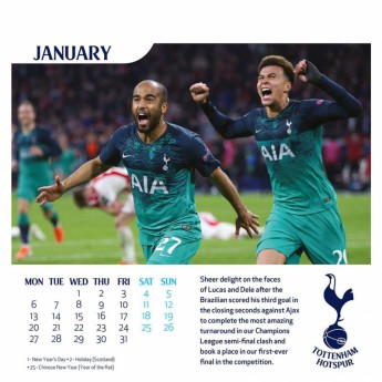 Tottenham Hotspur настолен календар 2020