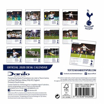 Tottenham Hotspur настолен календар 2020