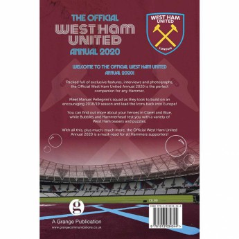 West Ham United книга с години Annual 2020