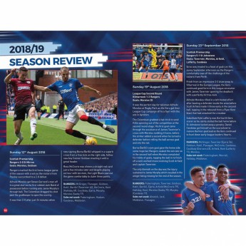 Rangers FC книга с години Annual 2020