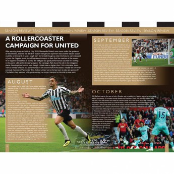 Newcastle United книга с години Annual 2020