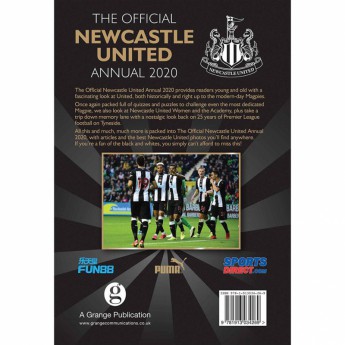 Newcastle United книга с години Annual 2020