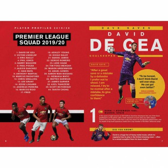 Manchester United книга с години Annual 2020