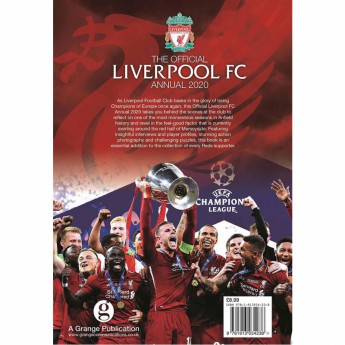 Liverpool FC книга с години Annual 2020