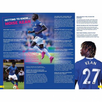 Everton FC книга с години Annual 2020