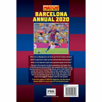 FC Barcelona книга с години Annual 2020