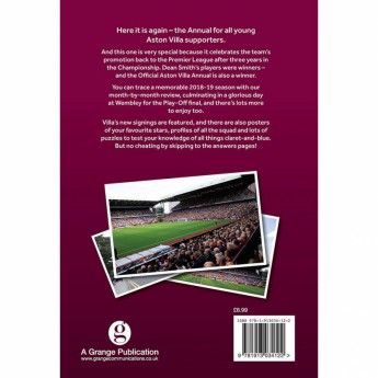 Aston Villa книга с години Annual 2020