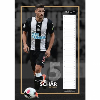 Newcastle United календар 2020 Team A3