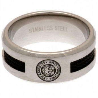 Leicester City пръстен Black Inlay Ring Medium