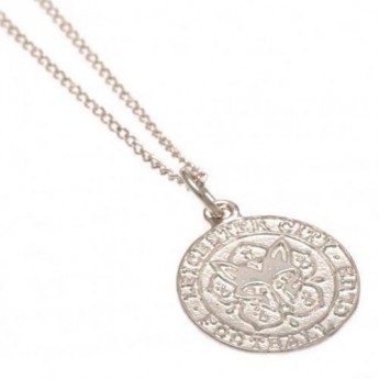 Leicester City колие с висулка Sterling Silver Pendant & Chain