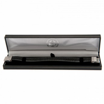 Leicester City гривна Single Plait Leather Bracelet