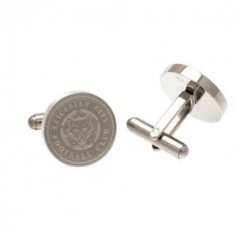 Leicester City копчета за ръкавели Stainless Steel Formed Cufflinks