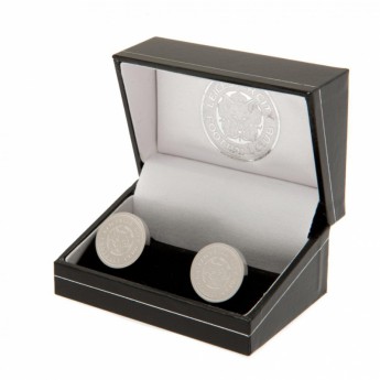 Leicester City копчета за ръкавели Stainless Steel Formed Cufflinks