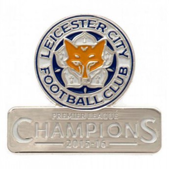 Leicester City значка Badge Champions