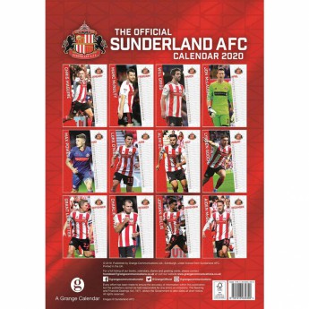 Sunderland AFC календар 2020 Team A3