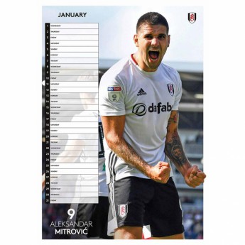 Fulham FC календар 2020 Team A3