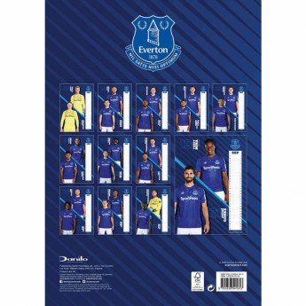 Everton FC календар 2020 Team A3