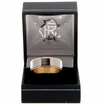 Rangers FC пръстен Bi Colour Spinner Ring Medium