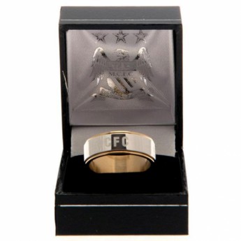 Manchester City пръстен Bi Colour Spinner Ring X-Small