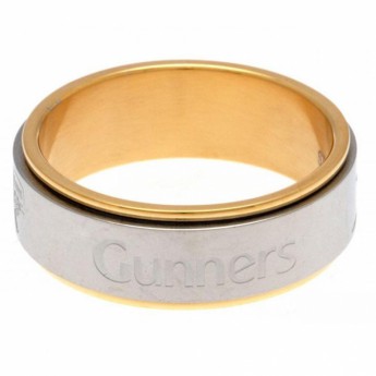 Arsenal FC пръстен Bi Colour Spinner Ring Large