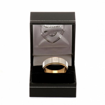 Arsenal FC пръстен Bi Colour Spinner Ring Medium