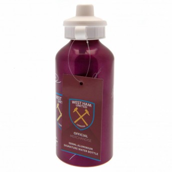 West Ham United бутилка за пиене Aluminium Drinks Bottle SG signature